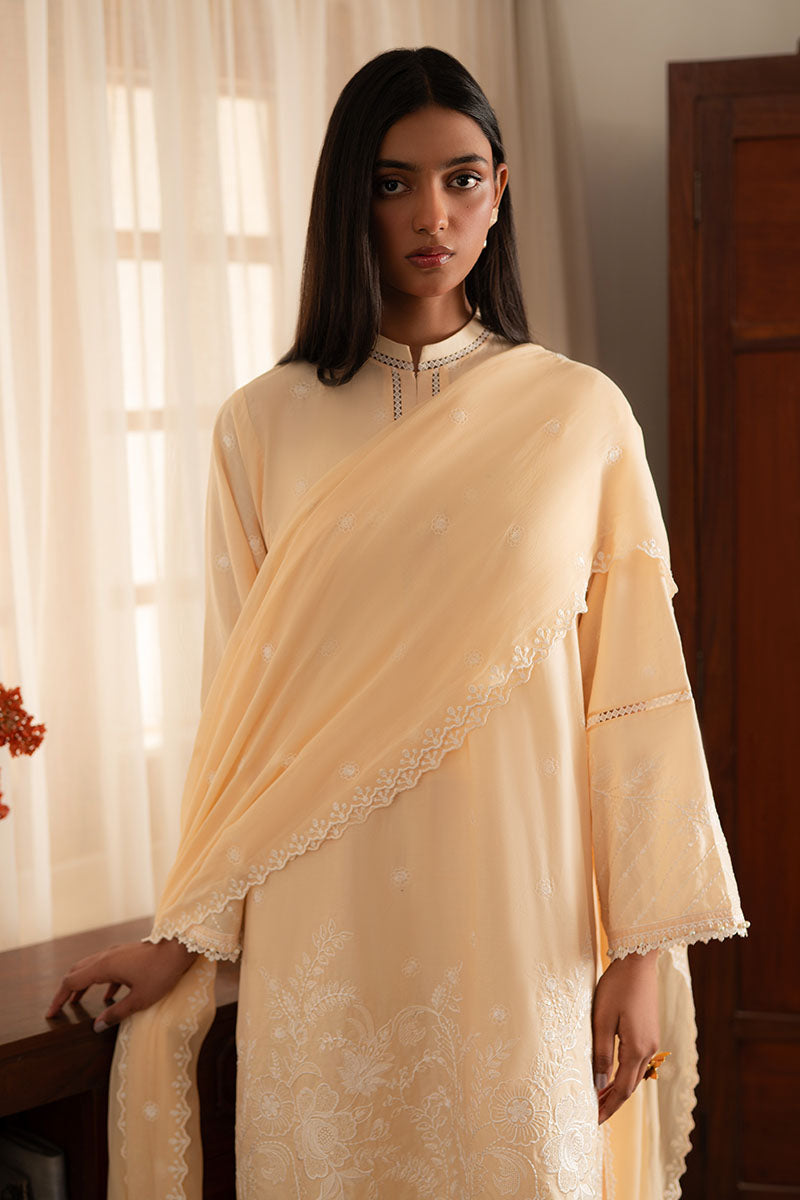 Cross Stitch | Mahiri Lawn 25 | FRENCH GLOW M Peach Lawn