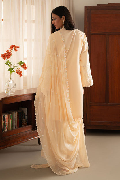 Cross Stitch | Mahiri Lawn 25 | FRENCH GLOW S Peach Lawn