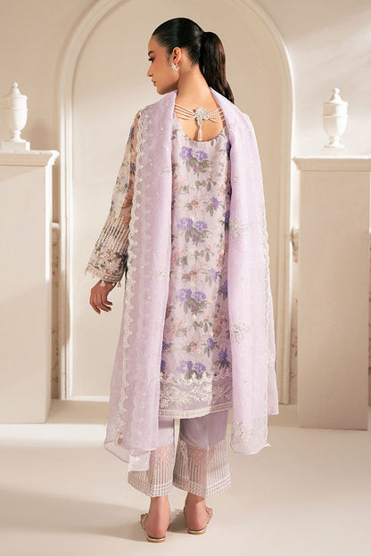 Cross Stitch | Luxe Atelier 25 | DUSTY LAVENDER S Soft Lilac Organza