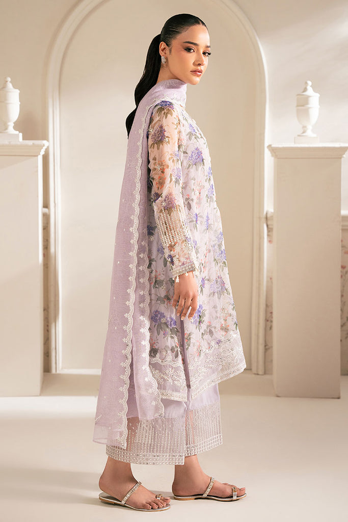 Cross Stitch | Luxe Atelier 25 | DUSTY LAVENDER M Soft Lilac Organza