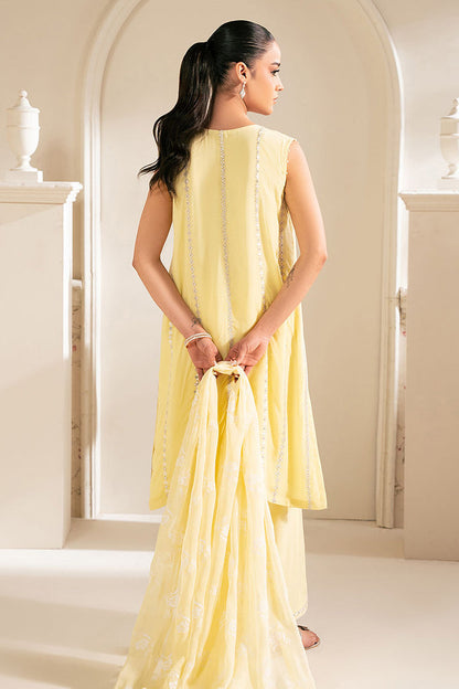 Cross Stitch | Luxe Atelier 25 | LEMON BLISS S Pastel Yellow Chiffon