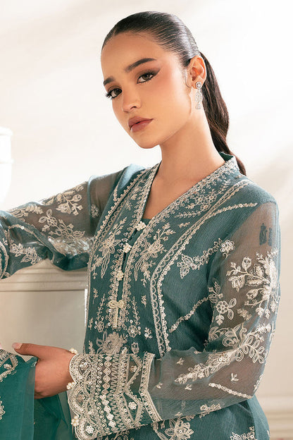 Cross Stitch | Luxe Atelier 25 | NORTH SEA L Dark Teal Net