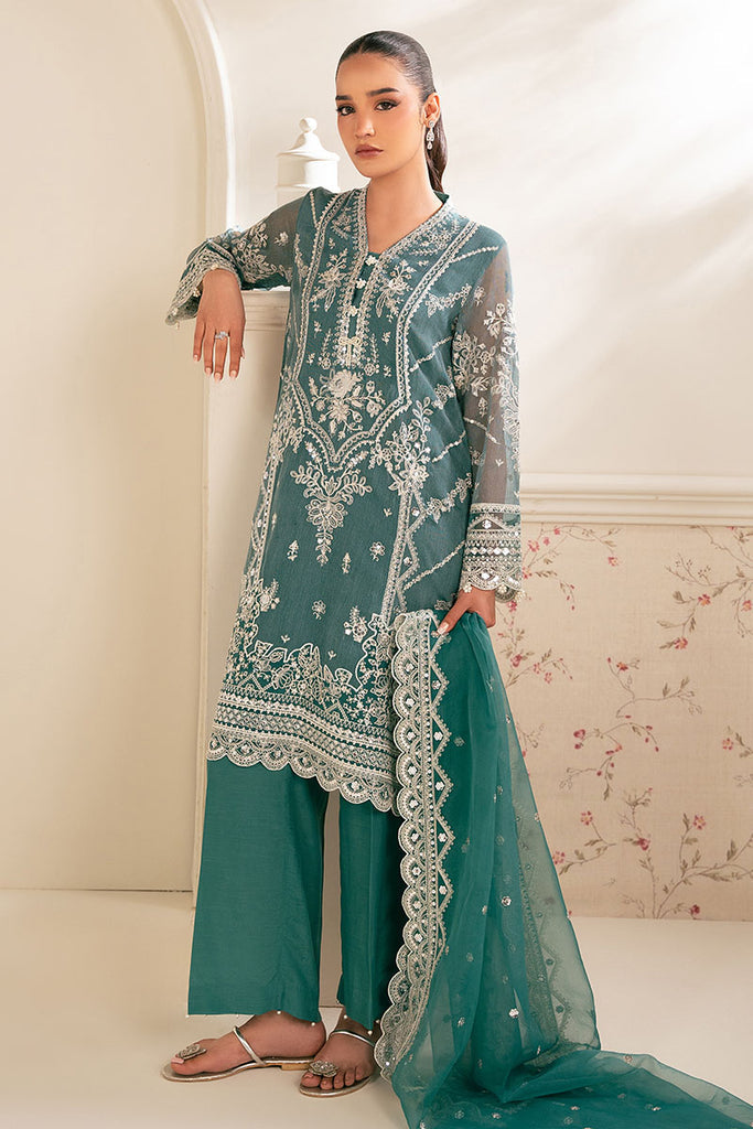 Cross Stitch | Luxe Atelier 25 | NORTH SEA M Dark Teal Net