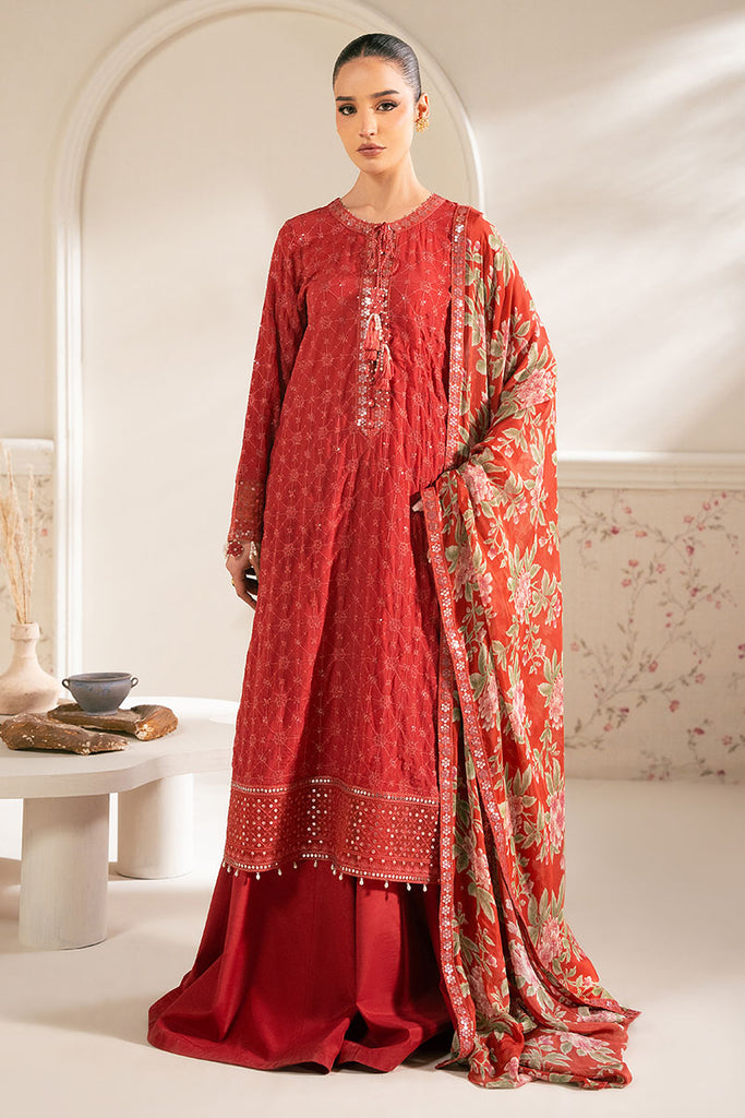 Cross Stitch | Luxe Atelier 25 | VERMILION CARDINAL XS Red Chiffon