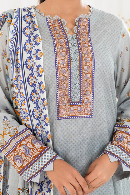 Gul Ahmed | Summer Special 25 | CLP-52203 L Gray Lawn