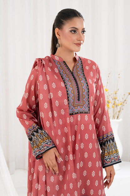 Gul Ahmed | Summer Special 25 | CLP-52210 M Coral Red Lawn