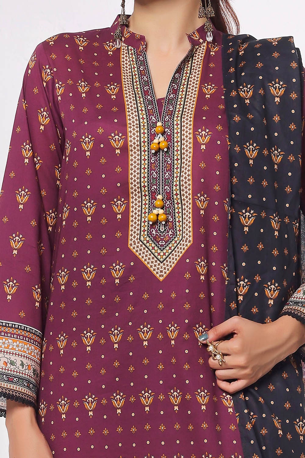 Gul Ahmed | Summer Special 25 | CLP-52202 M Magenta Lawn
