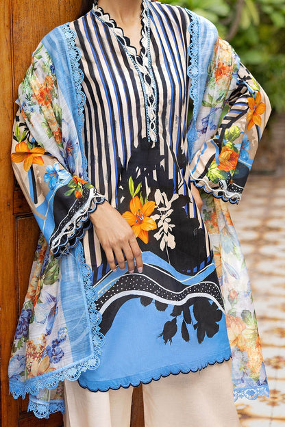 Gul Ahmed | Festive Capsule 25 | PC-52002 S Multi Lawn