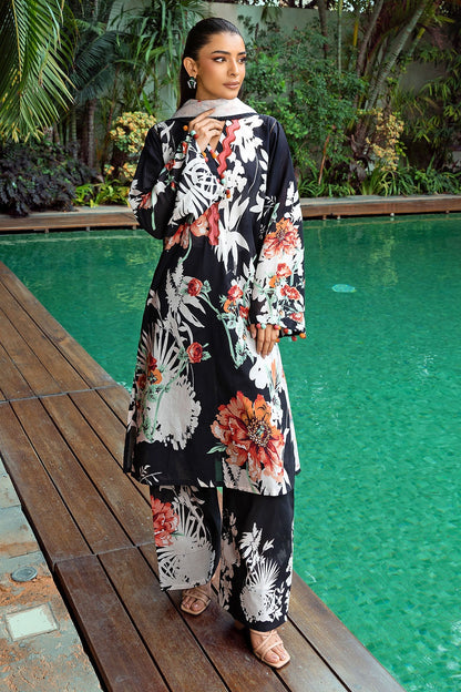 Gul Ahmed | Festive Capsule 25 | XL Black Lawn