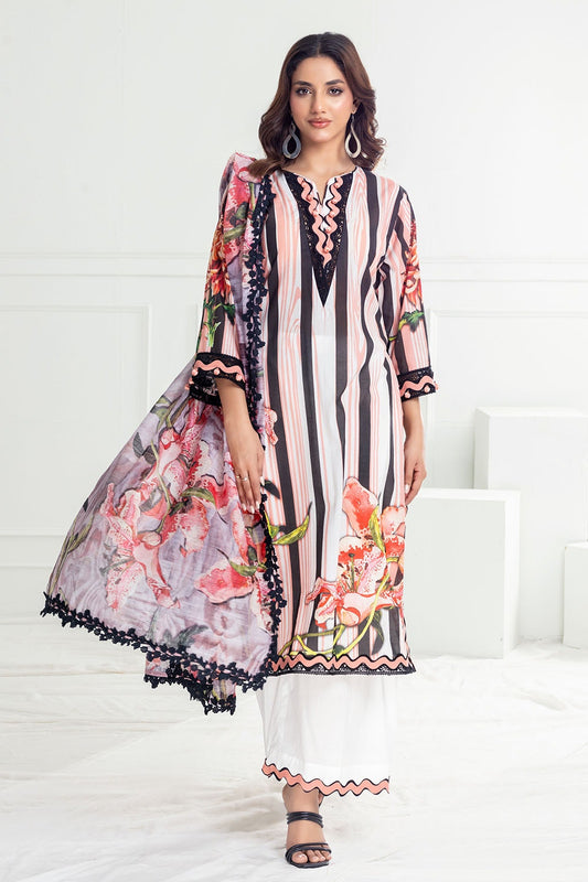 Gul Ahmed | Festive Capsule 25 | PC-52004 XS White Lawn