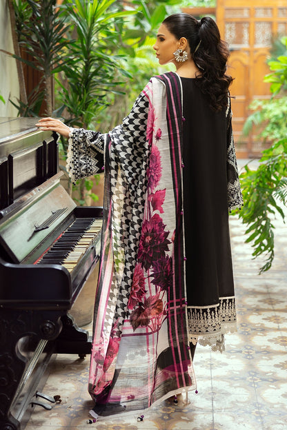 Gul Ahmed | Festive Capsule 25 | SP-52043 S Black Lawn