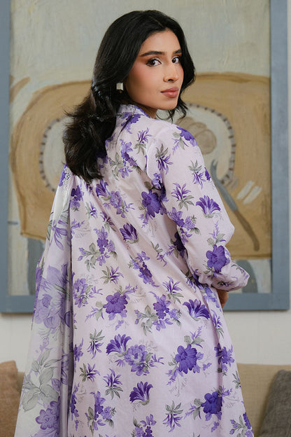 Cross Stitch | Daily Wear 25 | FLORAL ARDENT-3 PC S White Lawn