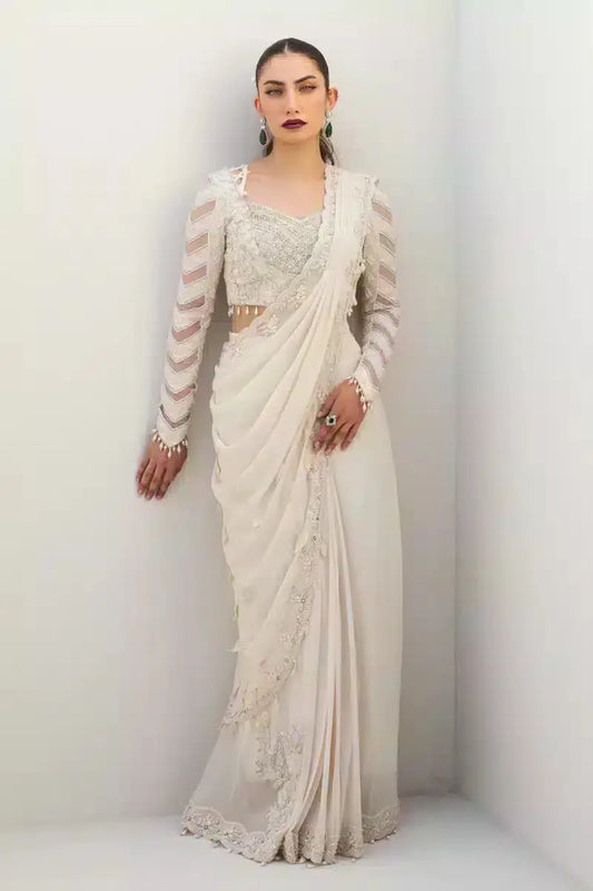 Qalamkar | Couture 23 | C-08 ELLA - Pakistani Designer Dress - by Qalamkar | Type: Bridal - 100% Original at Saira Sultan