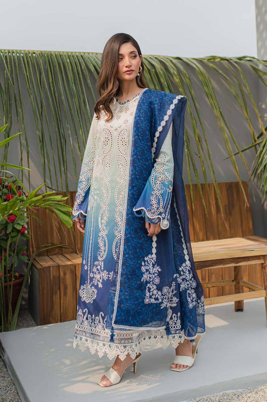 Qalamkar | Q Line Lawn Collection | JK-07 ELZA - Pakistani Designer Dress - by Qalamkar | Type: Luxury - 100% Original at Saira Sultan
