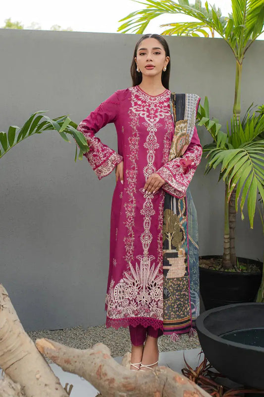 Qalamkar | Q Line Lawn Collection | JK-16 SERAPHINA - Pakistani Designer Dress - by Qalamkar | Type: Luxury - 100% Original at Saira Sultan