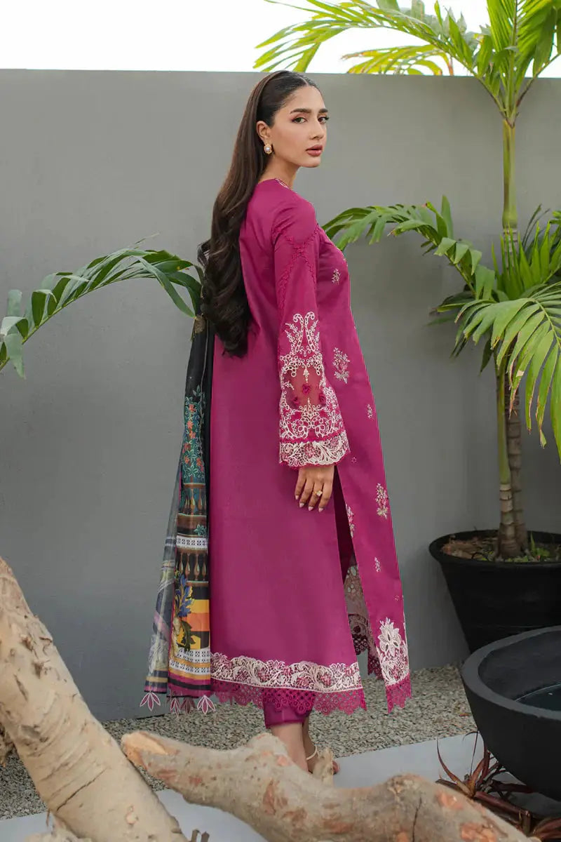 Qalamkar | Q Line Lawn Collection | JK-16 SERAPHINA - Pakistani Designer Dress - by Qalamkar | Type: Luxury - 100% Original at Saira Sultan