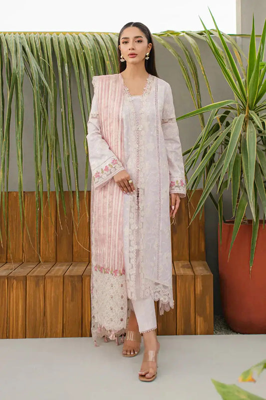 Qalamkar | Q Line Lawn Collection | JK-11 NIEVE - Pakistani Designer Dress - by Qalamkar | Type: Luxury - 100% Original at Saira Sultan