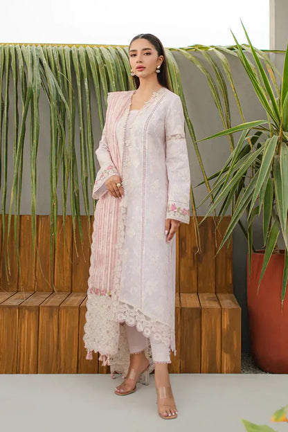 Qalamkar | Q Line Lawn Collection | JK-11 NIEVE - Pakistani Designer Dress - by Qalamkar | Type: Luxury - 100% Original at Saira Sultan
