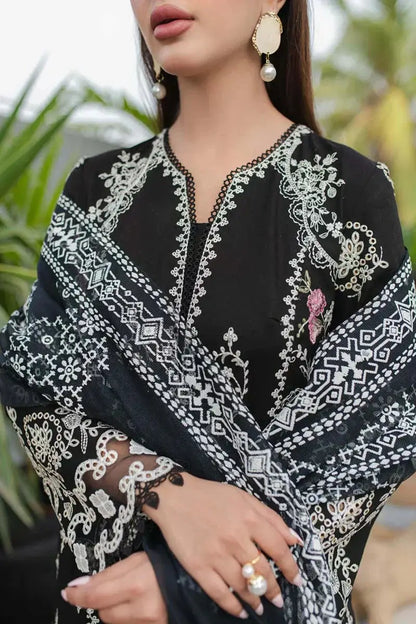 Qalamkar | Q Line Lawn Collection | JK-09 EVADNE - Pakistani Designer Dress - by Qalamkar | Type: Luxury - 100% Original at Saira Sultan