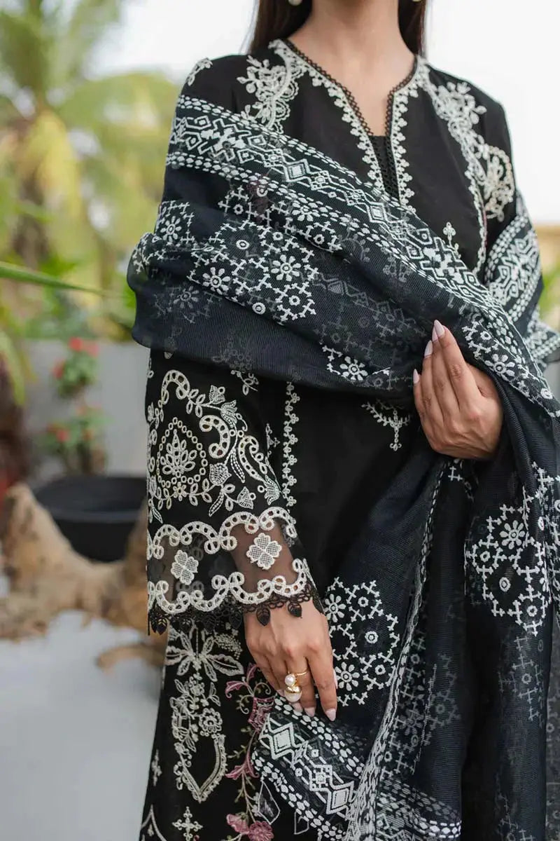 Qalamkar | Q Line Lawn Collection | JK-09 EVADNE - Pakistani Designer Dress - by Qalamkar | Type: Luxury - 100% Original at Saira Sultan