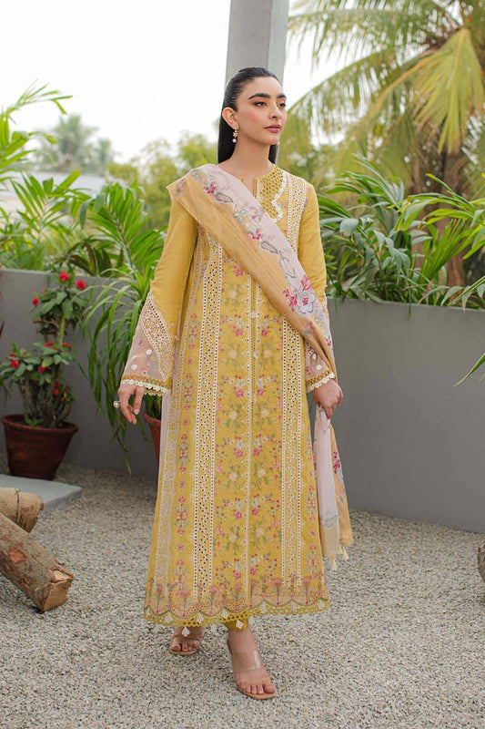 Qalamkar | Q Line Lawn Collection | JK-15 MIEL - Pakistani Designer Dress - by Qalamkar | Type: Luxury - 100% Original at Saira Sultan