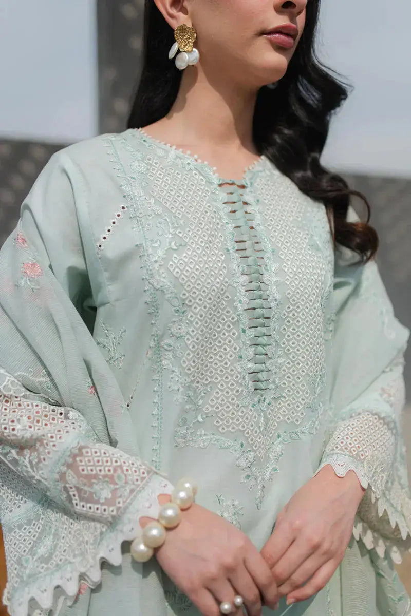 Qalamkar | Q Line Lawn Collection | JK-12 SIOFRA - Pakistani Designer Dress - by Qalamkar | Type: Luxury - 100% Original at Saira Sultan