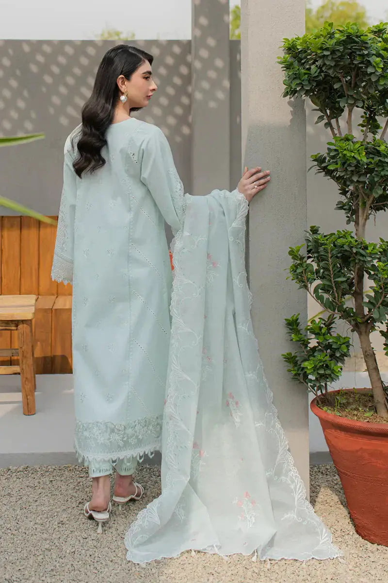 Qalamkar | Q Line Lawn Collection | JK-12 SIOFRA - Pakistani Designer Dress - by Qalamkar | Type: Luxury - 100% Original at Saira Sultan