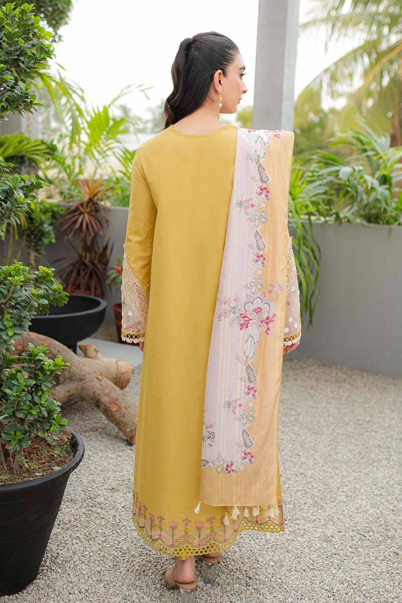 Qalamkar | Q Line Lawn Collection | JK-15 MIEL - Pakistani Designer Dress - by Qalamkar | Type: Luxury - 100% Original at Saira Sultan