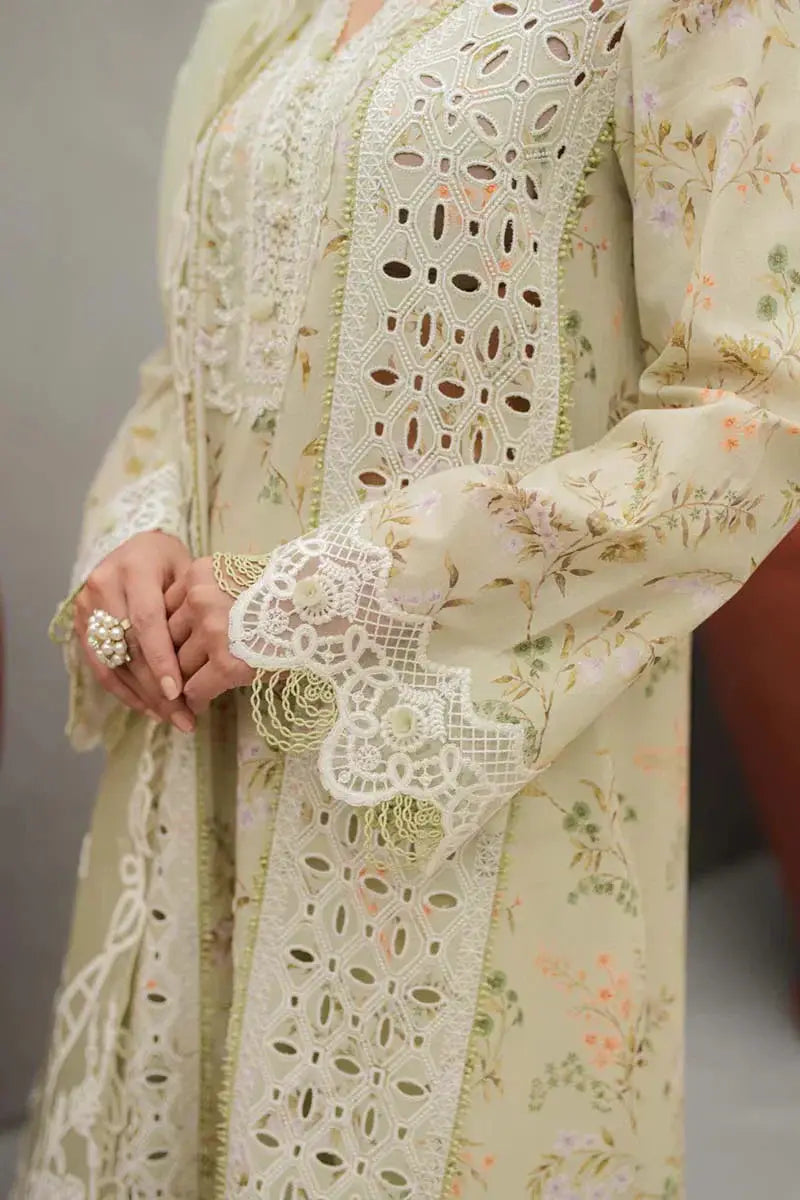 Qalamkar | Q Line Lawn Collection | JK-01 EULALIA - Pakistani Designer Dress - by Qalamkar | Type: Luxury - 100% Original at Saira Sultan