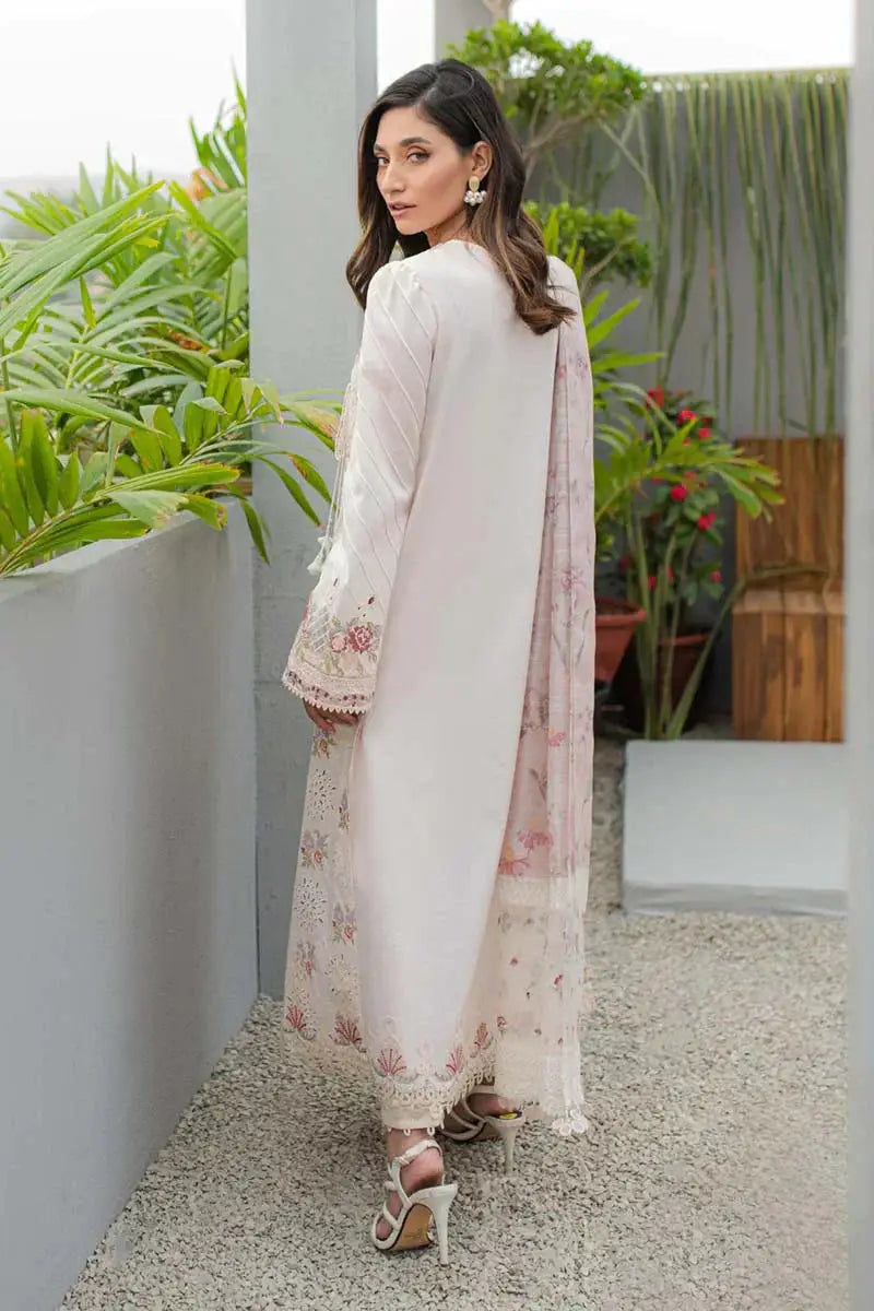 Qalamkar | Q Line Lawn Collection | JK-13 OPALINE - Pakistani Designer Dress - by Qalamkar | Type: Luxury - 100% Original at Saira Sultan