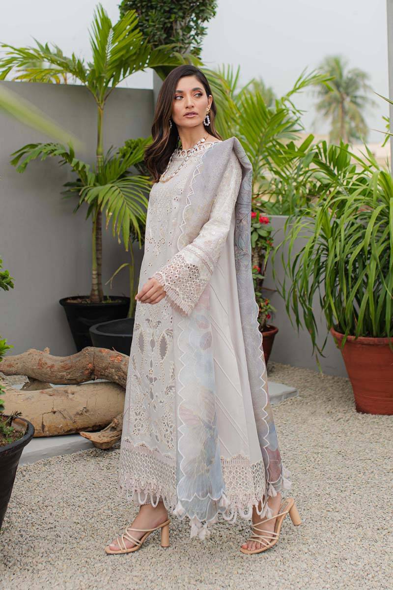 Qalamkar | Q Line Lawn Collection | JK-08 AURELIA - Pakistani Designer Dress - by Qalamkar | Type: Luxury - 100% Original at Saira Sultan