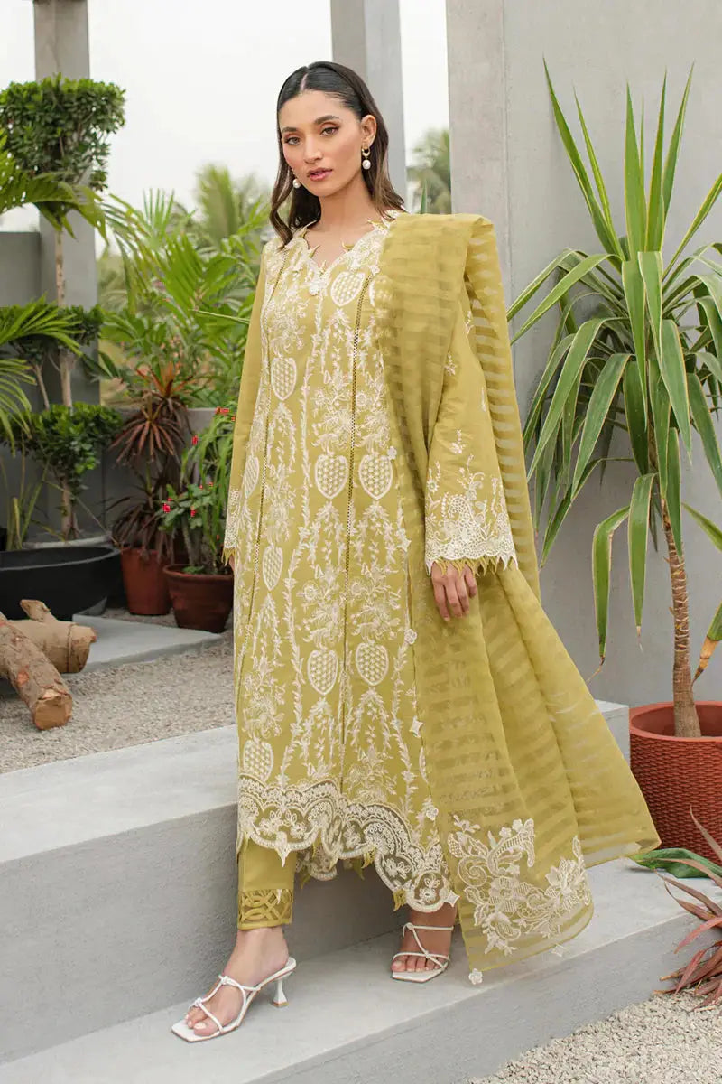 Qalamkar | Q Line Lawn Collection | JK-02 MELIS - Pakistani Designer Dress - by Qalamkar | Type: Luxury - 100% Original at Saira Sultan
