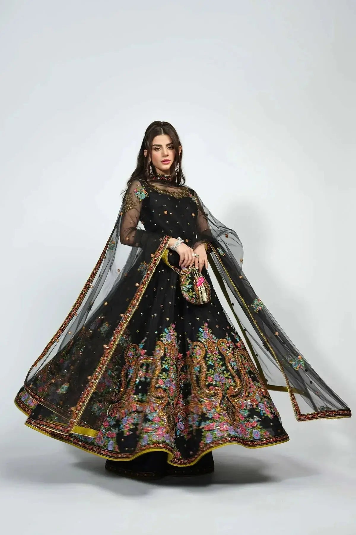 Fahad Hussayn | National Sport Casbah | Qawalli - Pakistani Designer Dress - by Fahad Hussayn | Type: Bridal - 100% Original at Saira Sultan