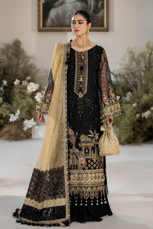 Raeesa Premium | Dehleez Formals | DL-1017 Nightingale - Pakistani Designer Dress - by Raeesa Premium | Type: Formal - 100% Original at Saira Sultan