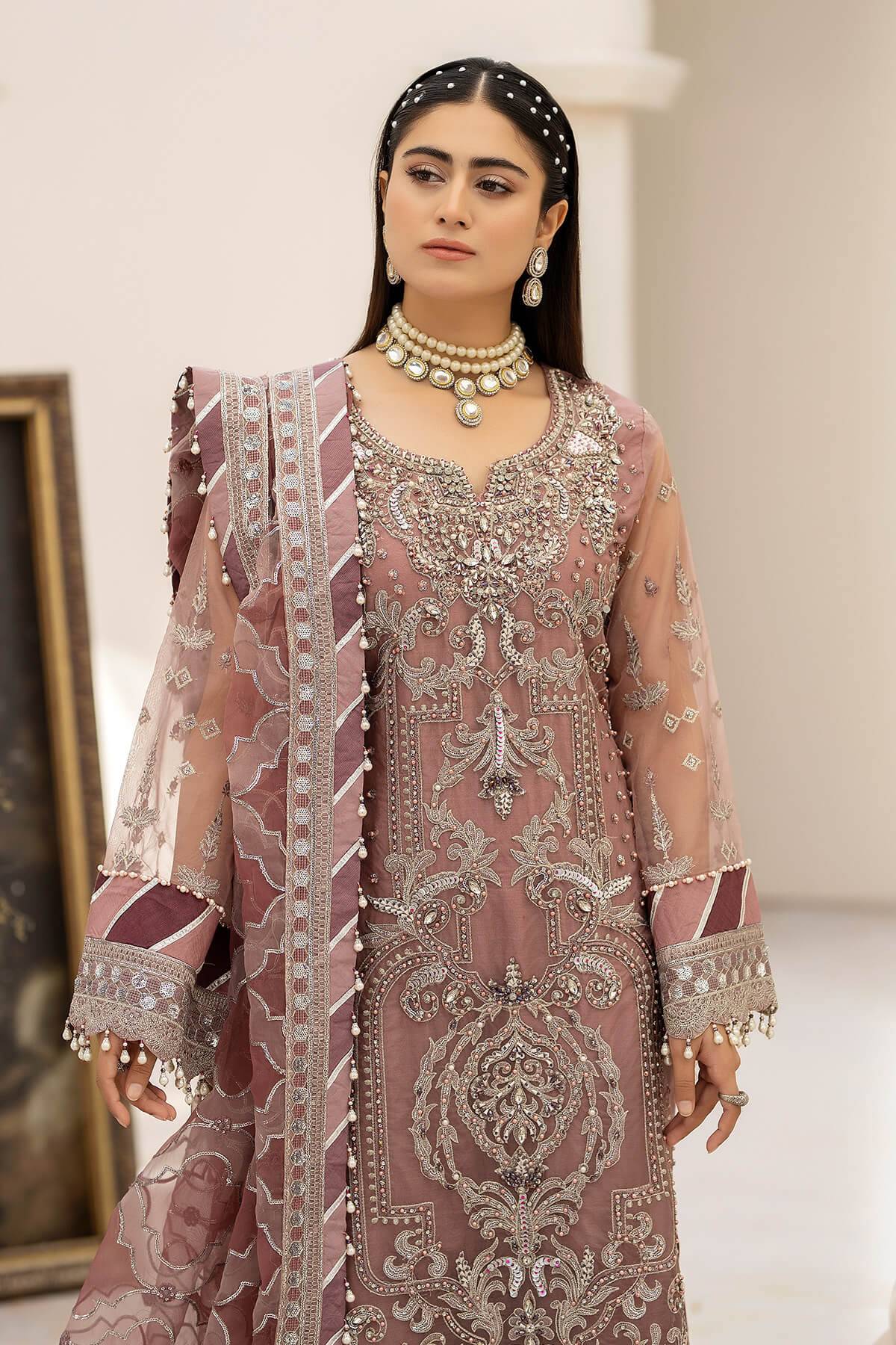 Raeesa Premium | Dehleez Formals | DL-1012 Persian Jewel - Pakistani Designer Dress - by Raeesa Premium | Type: Formal - 100% Original at Saira Sultan