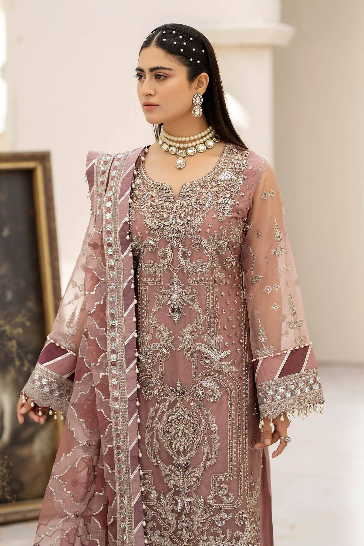 Raeesa Premium | Dehleez Formals | DL-1012 Persian Jewel - Pakistani Designer Dress - by Raeesa Premium | Type: Formal - 100% Original at Saira Sultan