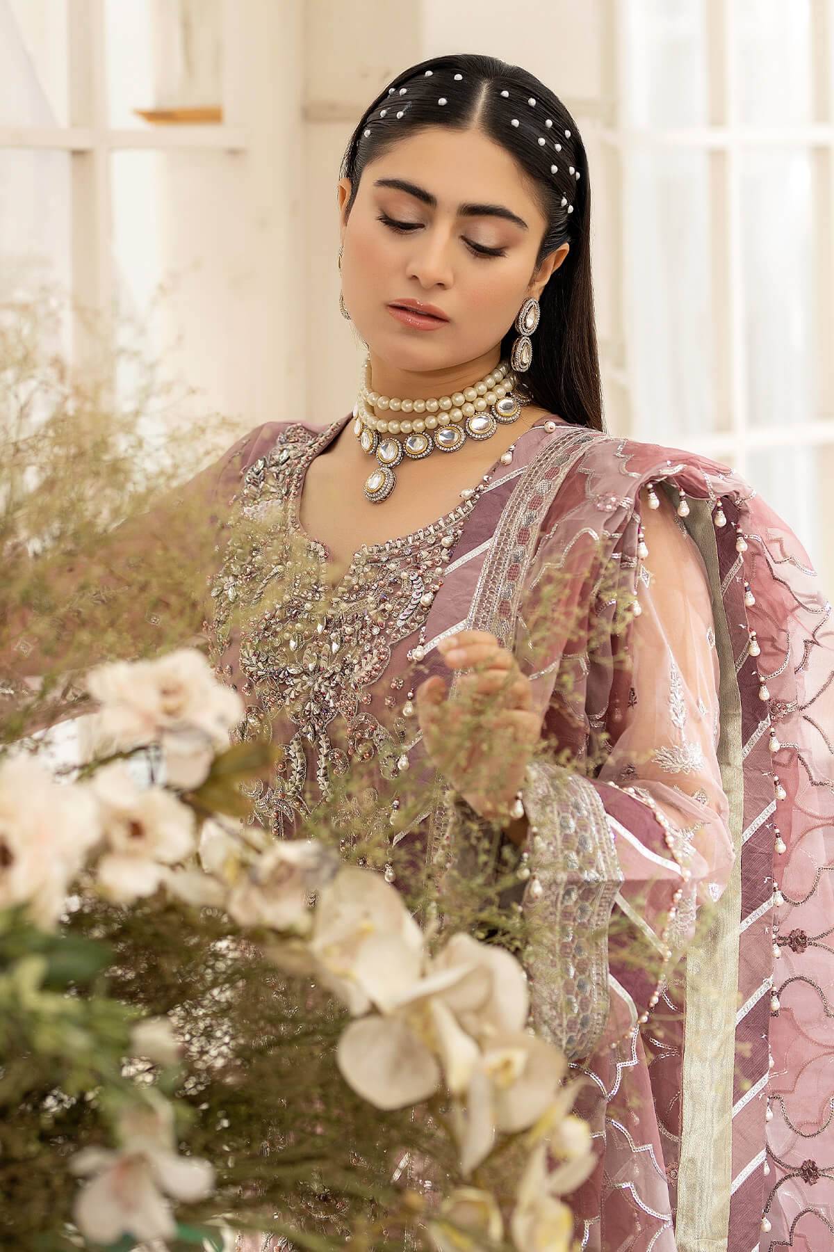 Raeesa Premium | Dehleez Formals | DL-1012 Persian Jewel - Pakistani Designer Dress - by Raeesa Premium | Type: Formal - 100% Original at Saira Sultan