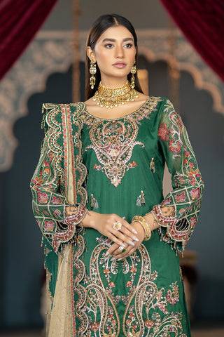 Raeesa Premium | LUXURY COLLECTION 23 | HU-2004 - Pakistani Designer Dress - by Raeesa Premium | Type: Luxury - 100% Original at Saira Sultan
