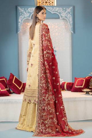 Raeesa Premium | LUXURY COLLECTION 23 |  HU-2007 - Pakistani Designer Dress - by Raeesa Premium | Type: Luxury - 100% Original at Saira Sultan