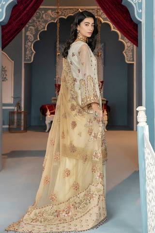 Raeesa Premium | LUXURY COLLECTION 23 |  HU-2001 - Pakistani Designer Dress - by Raeesa Premium | Type: Luxury - 100% Original at Saira Sultan