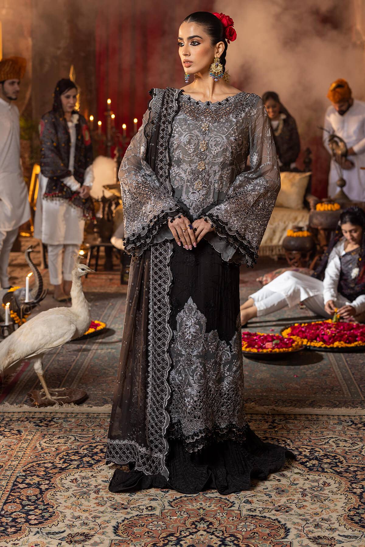 Raeesa Premium | Saf e Awwal Wedding Formals | D-4 - Pakistani Designer Dress - by Raeesa Premium | Type: Bridal - 100% Original at Saira Sultan