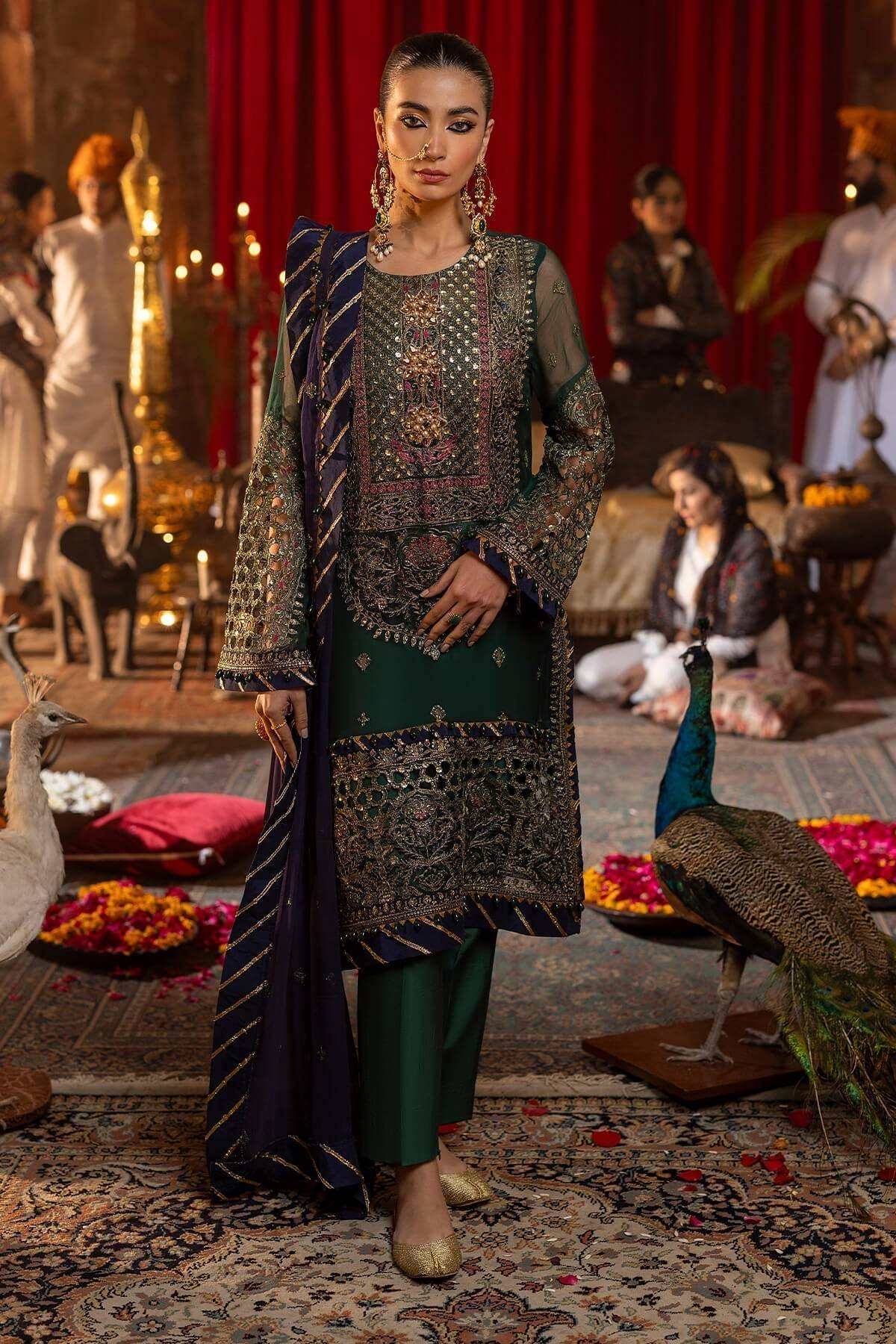 Raeesa Premium | Saf e Awwal Wedding Formals | D-5 - Pakistani Designer Dress - by Raeesa Premium | Type: Bridal - 100% Original at Saira Sultan