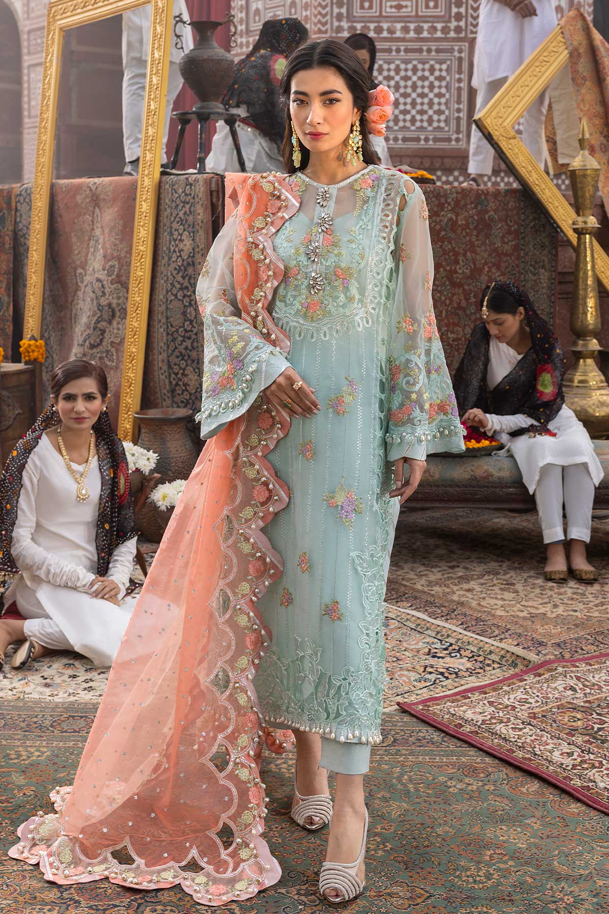 Raeesa Premium | Saf e Awwal Wedding Formals | D-1 - Pakistani Designer Dress - by Raeesa Premium | Type: Bridal - 100% Original at Saira Sultan