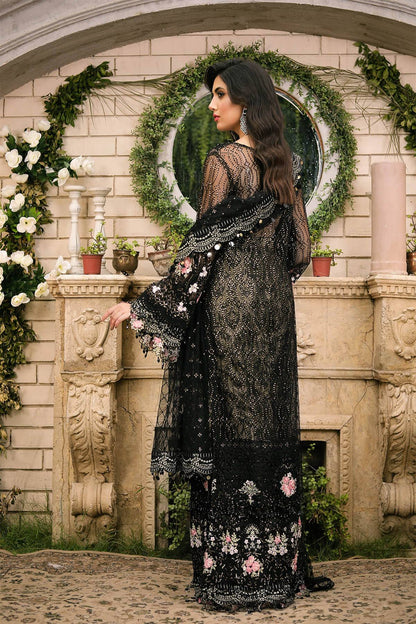 Raeesa Premium | Wajadan Wedding Formals | WD-3 Metal Black - Pakistani Designer Dress - by Raeesa Premium | Type: Bridal - 100% Original at Saira Sultan