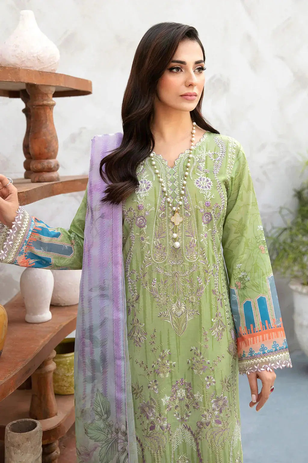 Ramsha | Ghazal Lawn 24 | L-904 - Pakistani Designer Dress - by Ramsha | Type: Casuals - 100% Original at Saira Sultan