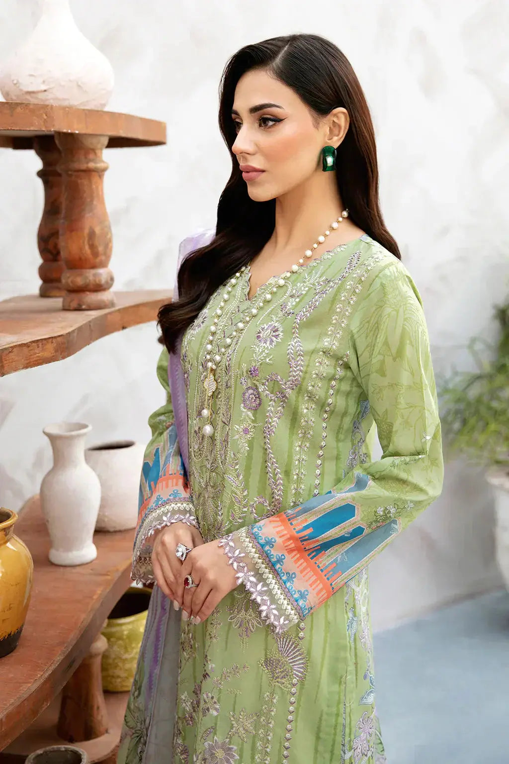 Ramsha | Ghazal Lawn 24 | L-904 - Pakistani Designer Dress - by Ramsha | Type: Casuals - 100% Original at Saira Sultan