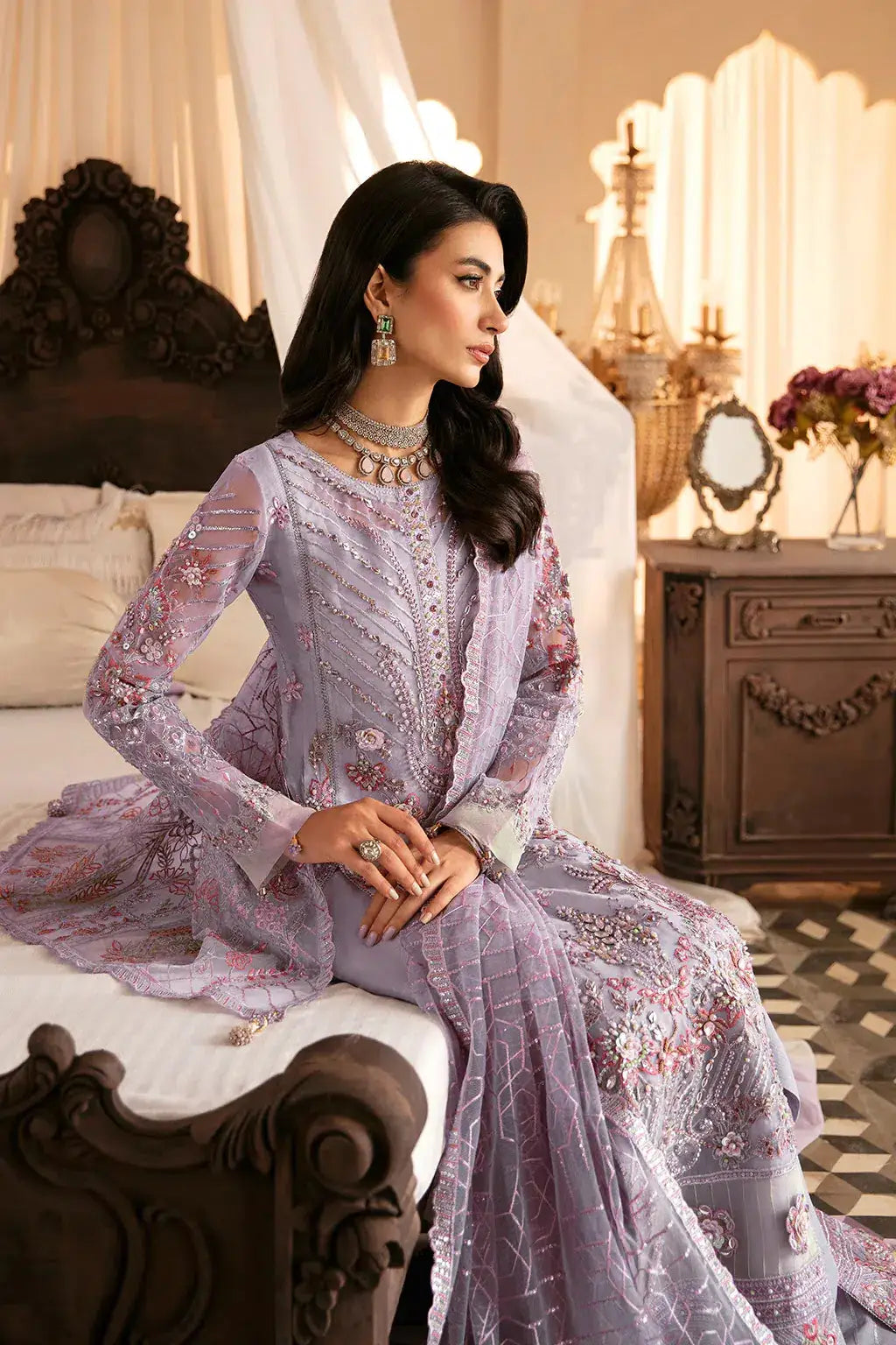 Ramsha | Luxury Wedding Collection 2023 | H-305 - Pakistani Designer Dress - by Ramsha | Type: Formal - 100% Original at Saira Sultan