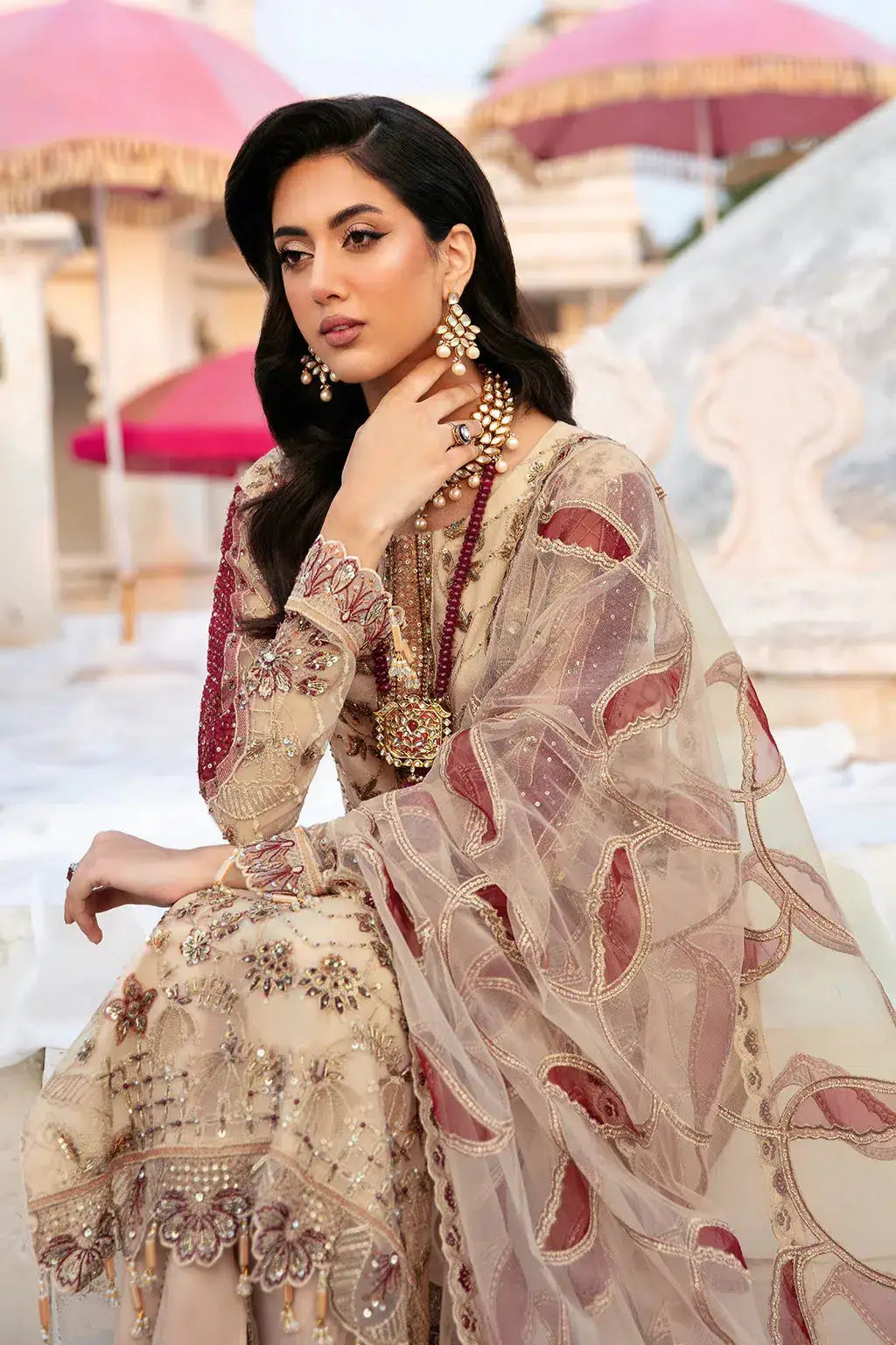 Ramsha | Luxury Wedding Collection 2023 | H-308 - Pakistani Designer Dress - by Ramsha | Type: Formal - 100% Original at Saira Sultan