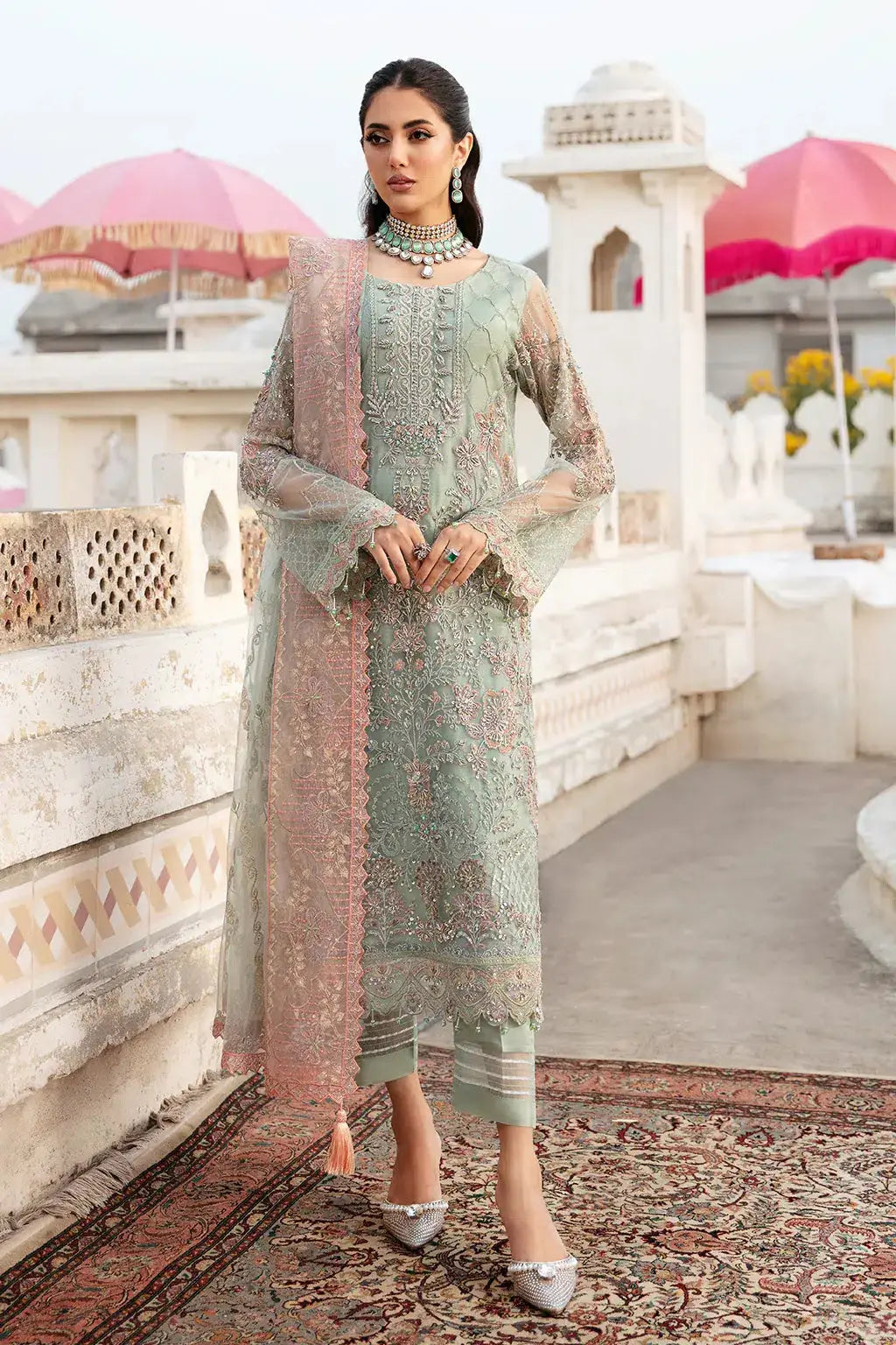 Ramsha | Luxury Wedding Collection 2023 | H-302 - Pakistani Designer Dress - by Ramsha | Type: Formal - 100% Original at Saira Sultan