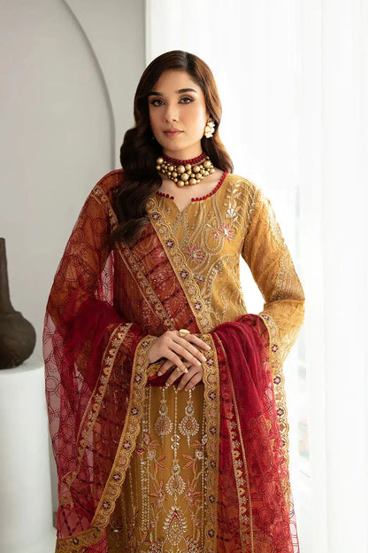 Ramsha | Rangoon Chiffon Collection | D-1110 - Pakistani Designer Dress - by Ramsha | Type: Formal - 100% Original at Saira Sultan